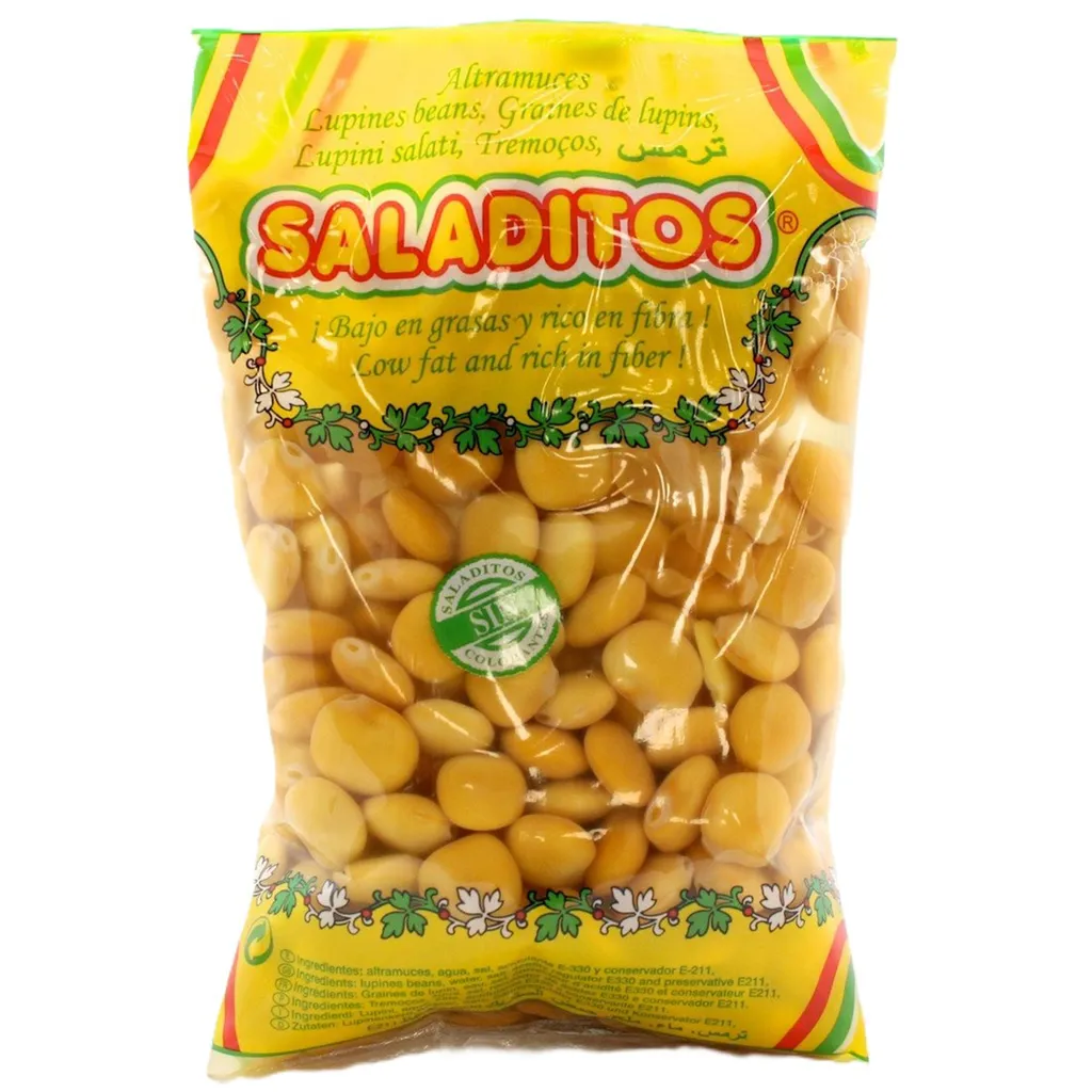 Saladitos Lupins 600g - High in protein, fiber & Omega 3