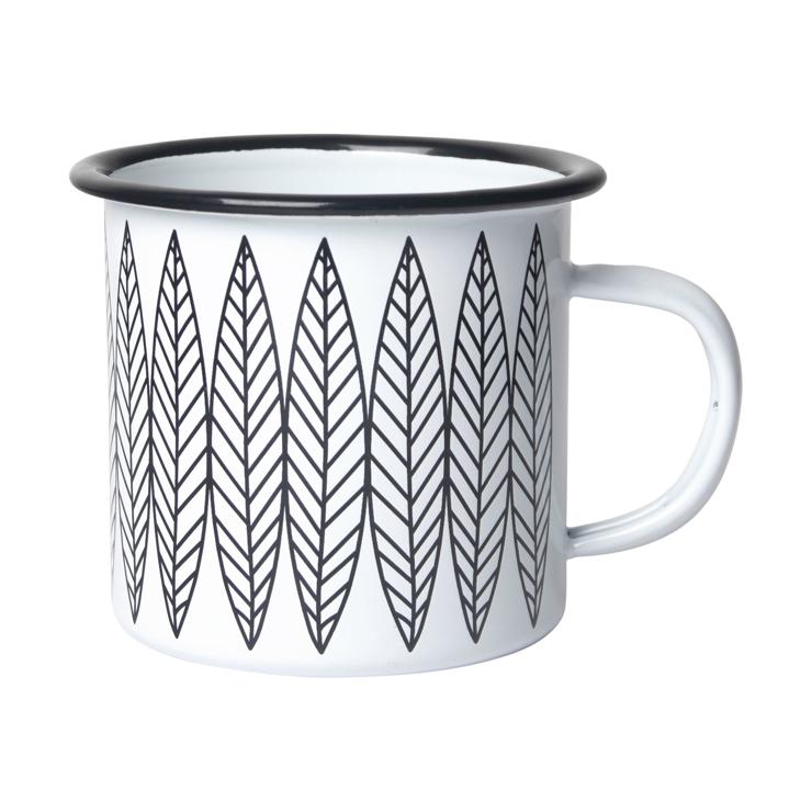 Pluto Design Salix enamel mug