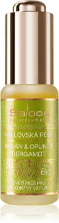 Saloos Bio Kings Care Argan & Opuntia & Bergamot nourishing oil for the skin against the first signs of aging