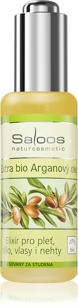 Saloos Cold Pressed Oils Extra Bio Argan Organic argan oil with rejuvenating effect