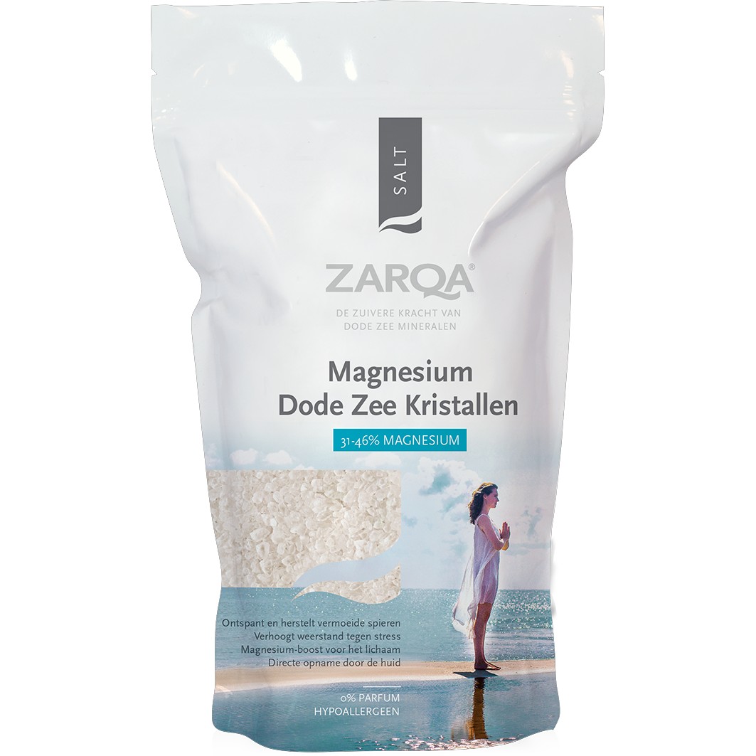 ZARQA Salt Pure Dead Sea Magnesium Crystals