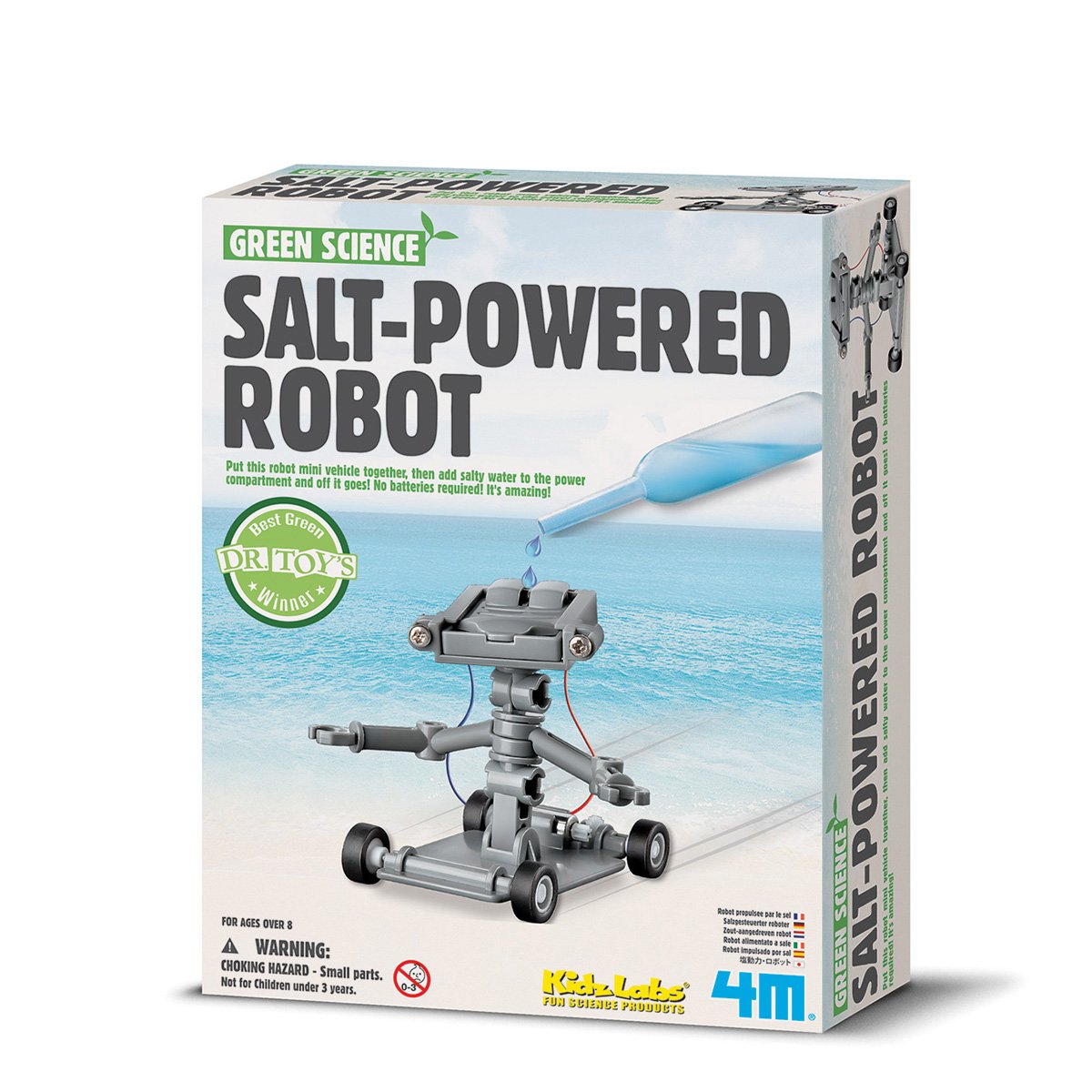 Salt Water Power Robot