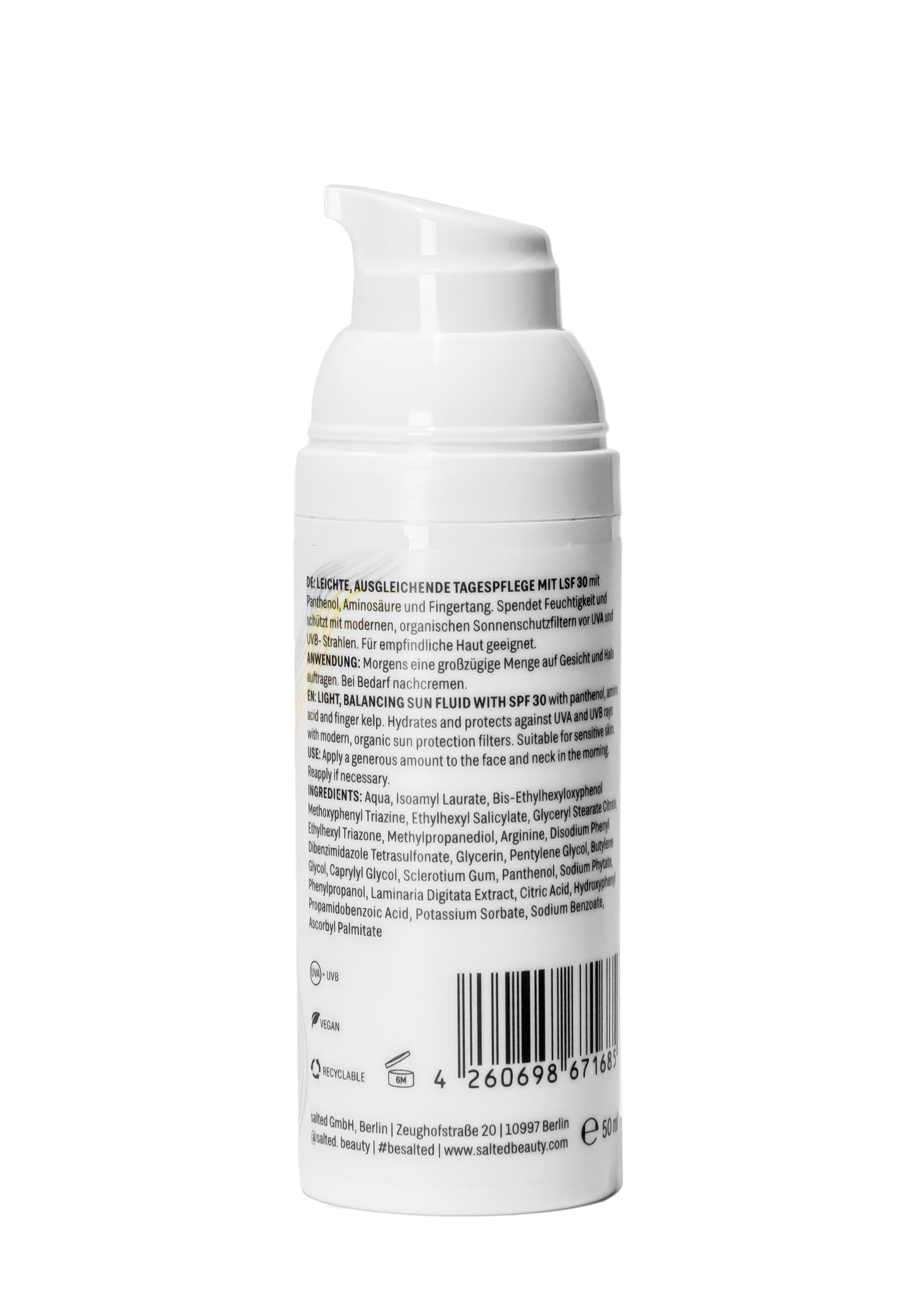 salted Ausgleichende Tagespflege mit LSF 30