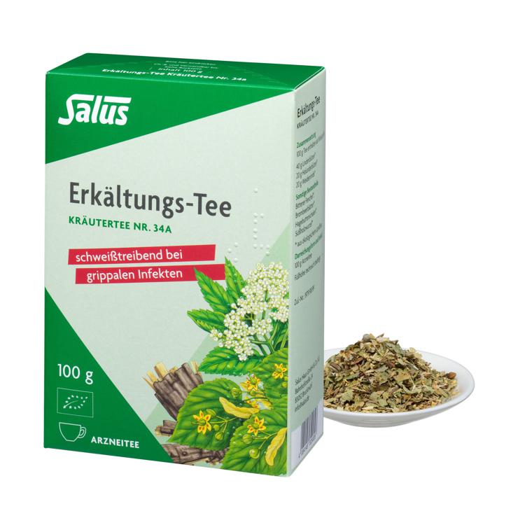 Salus® cold herbal tea No. 34a