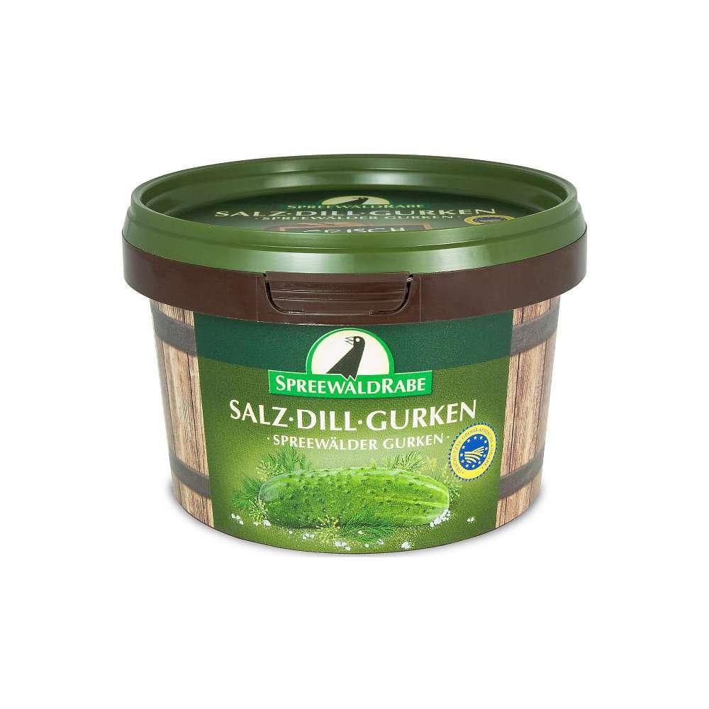 Salt and dill cucumbers, 300g tub