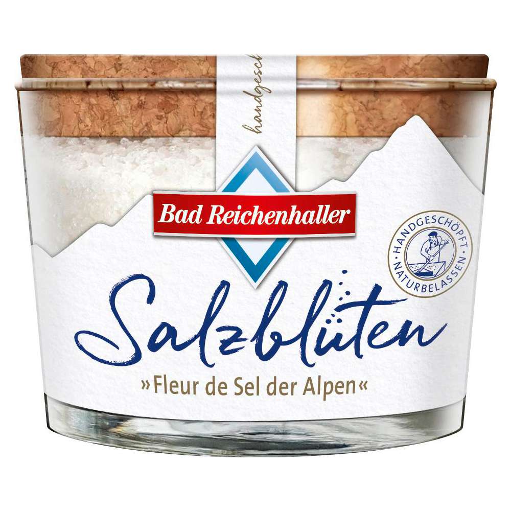 Salt flowers Fleur de Sel of the Alps