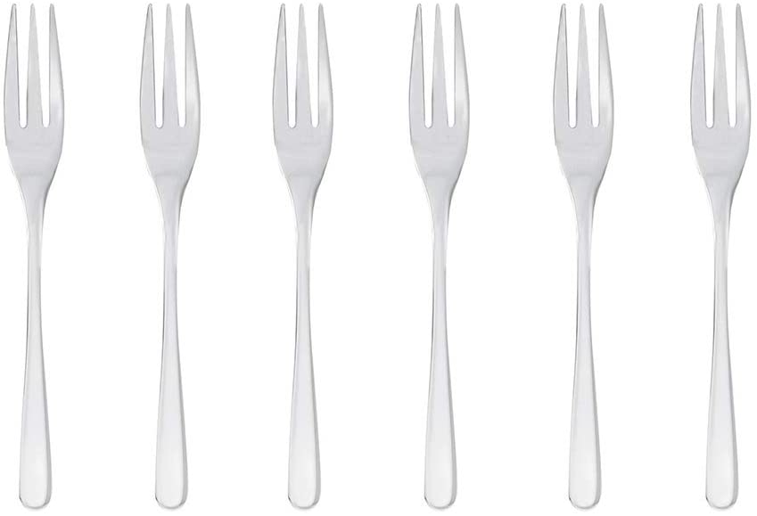 Sambonet 52553A55 Taste Kitchen Forks Set of 6 Stainless Steel 18 x 10 cm
