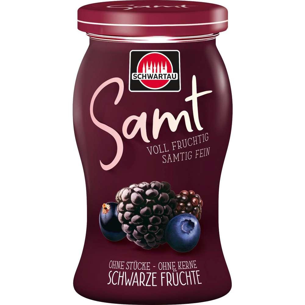 Velvet fruit spread, black fruits