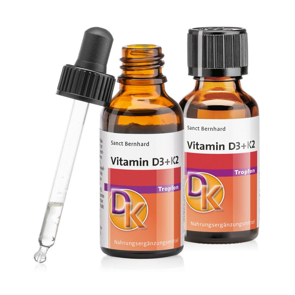 Sanct Bernhard vitamin D3 + K2 drops