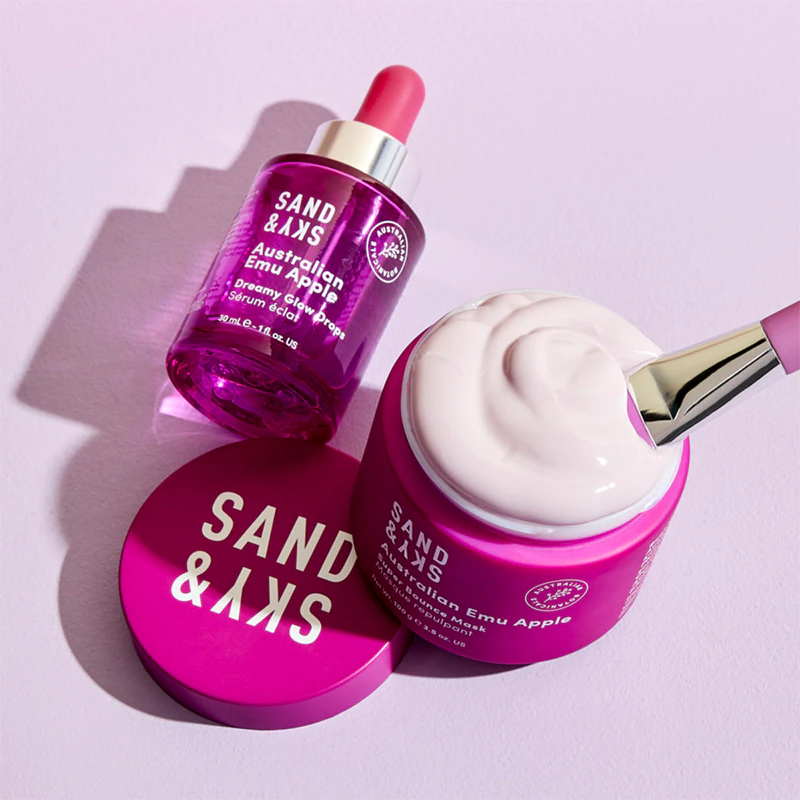 Sand & Sky Australian Emu Apple Dreamy Glow Drops Two-phase serum for facial skin rejuvenation