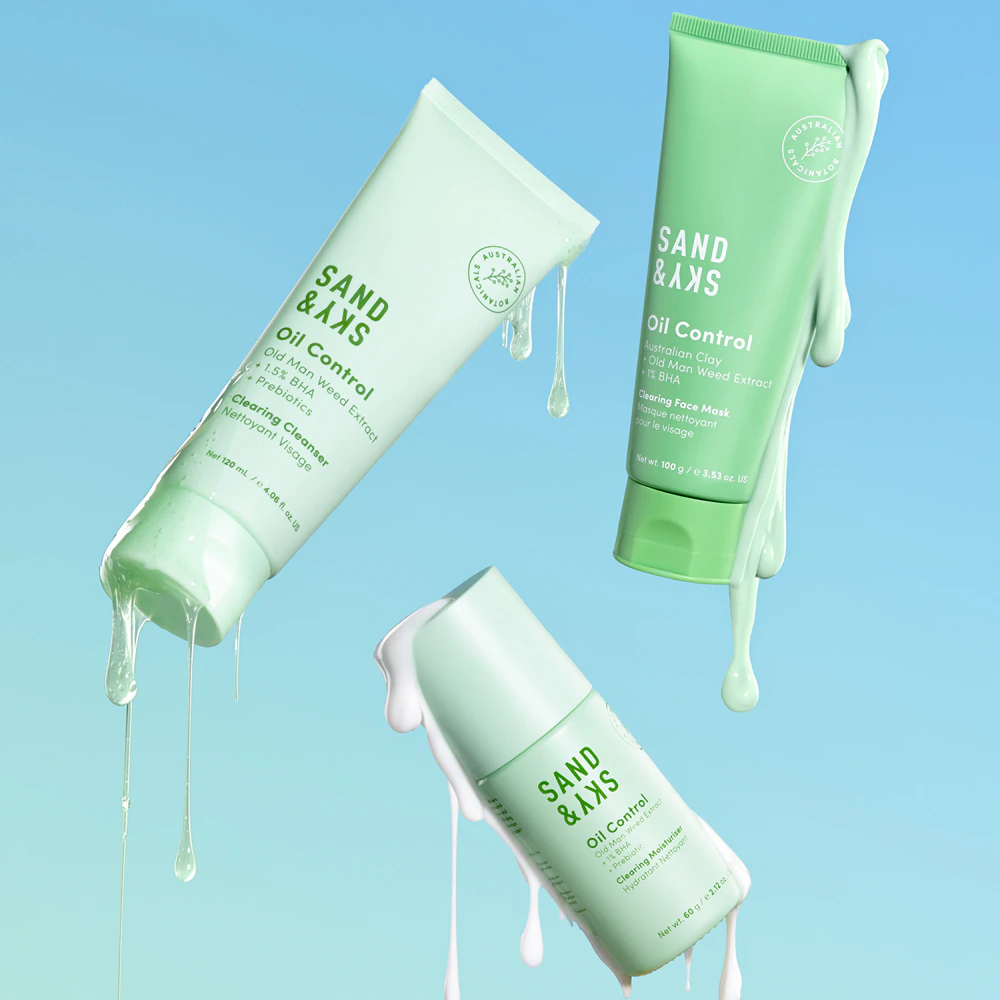 Sand & Sky Oil Control Clearing Moisturizer light, moisturizing fluid for reducing oily skin