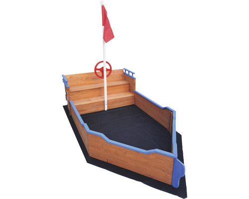 Sandpit boat 195 x 94 x 135 cm