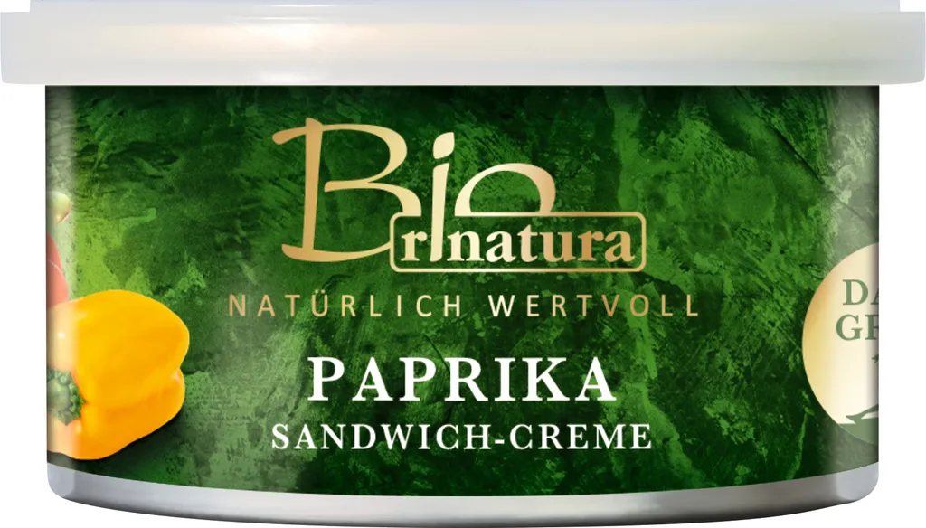 Sandwich-Creme Paprika vonrinatura, 125g