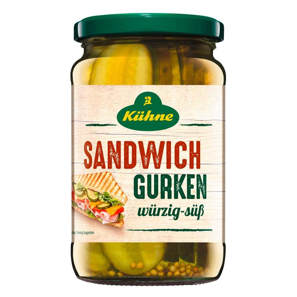 Sandwich cucumbers