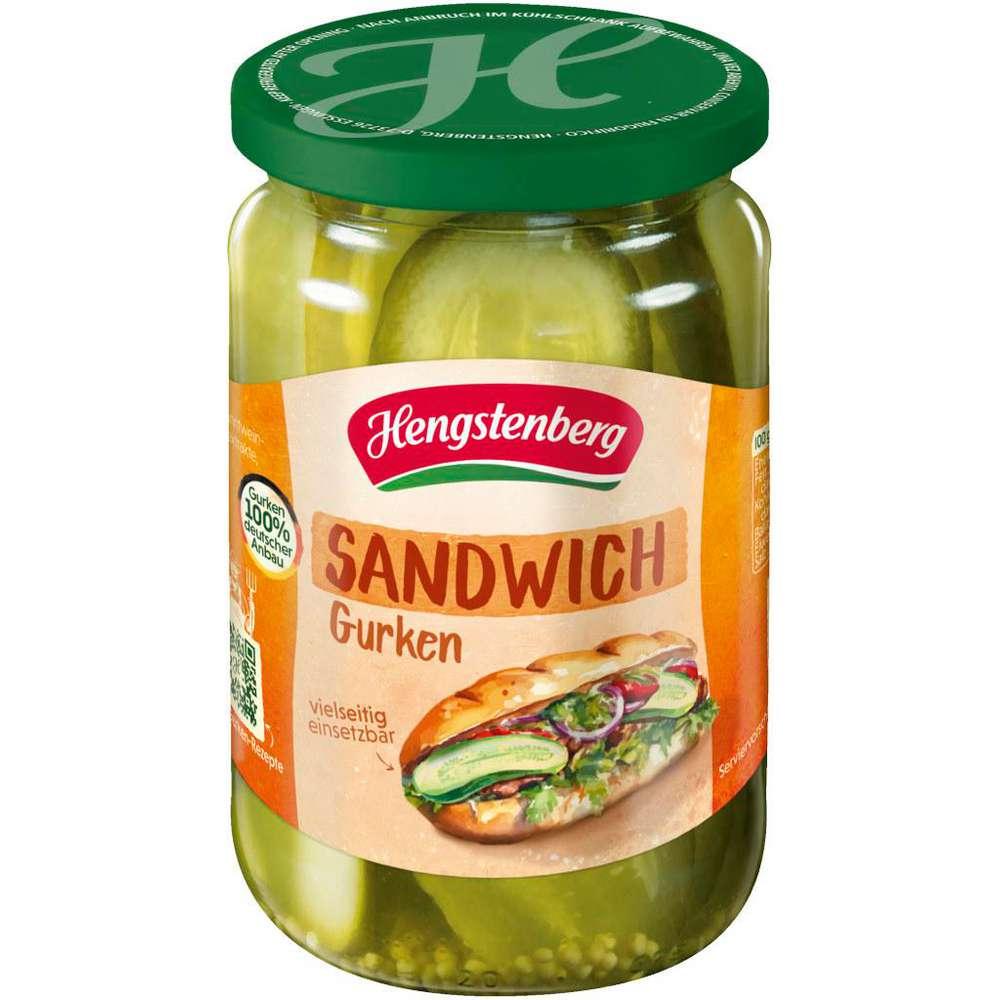 Sandwich cucumbers