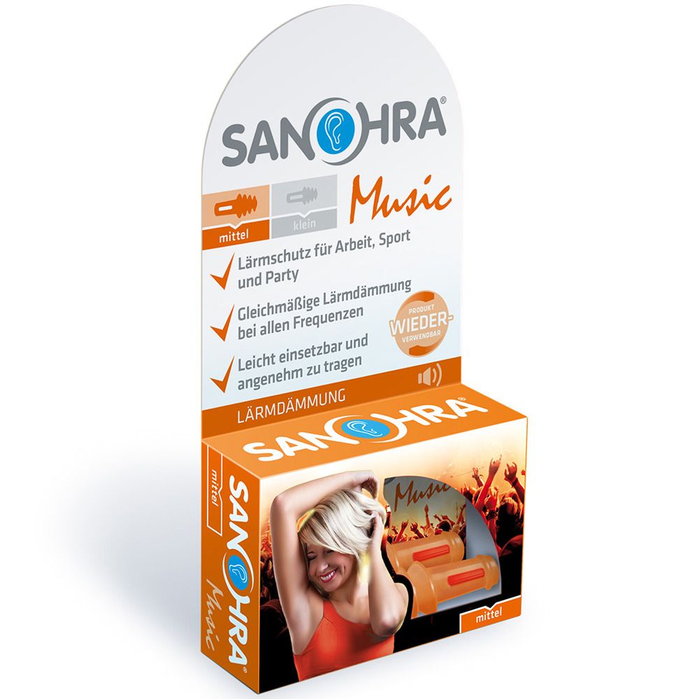 Sanohra® Music noise protection for adults