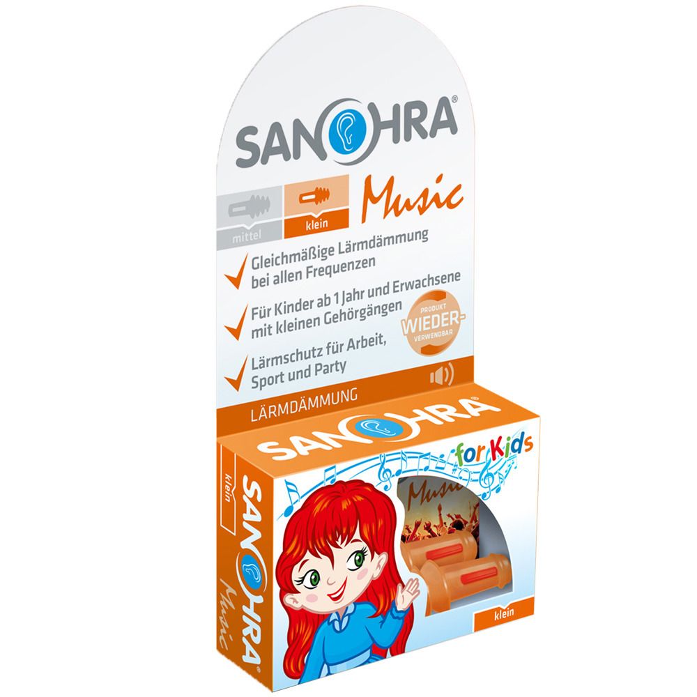 Sanohra® Music noise protection for children