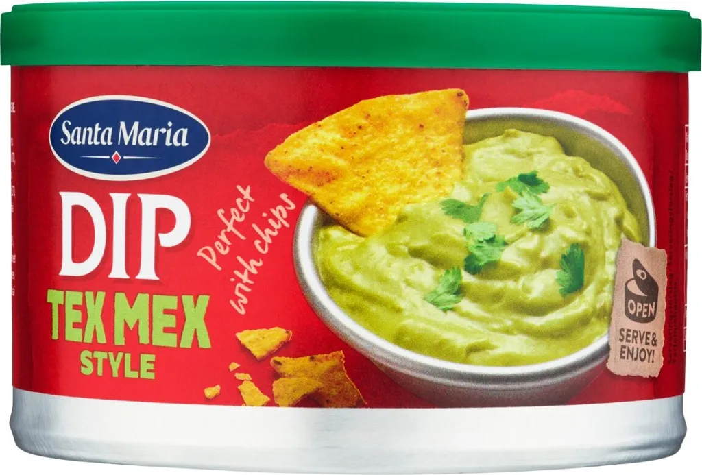 Santa Maria Dip Tex Mex Style Sauce with Guacamole Flavor 250g