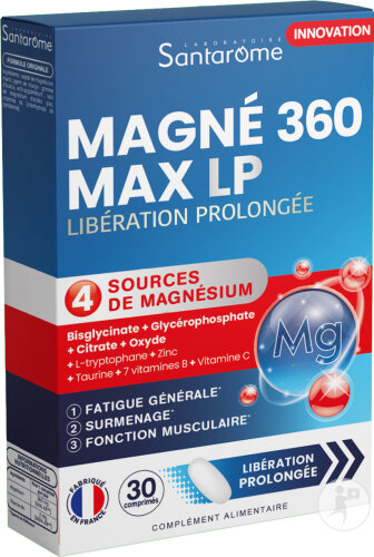 Santarome Magnesium 360 Max Extended Release 30 Tablets