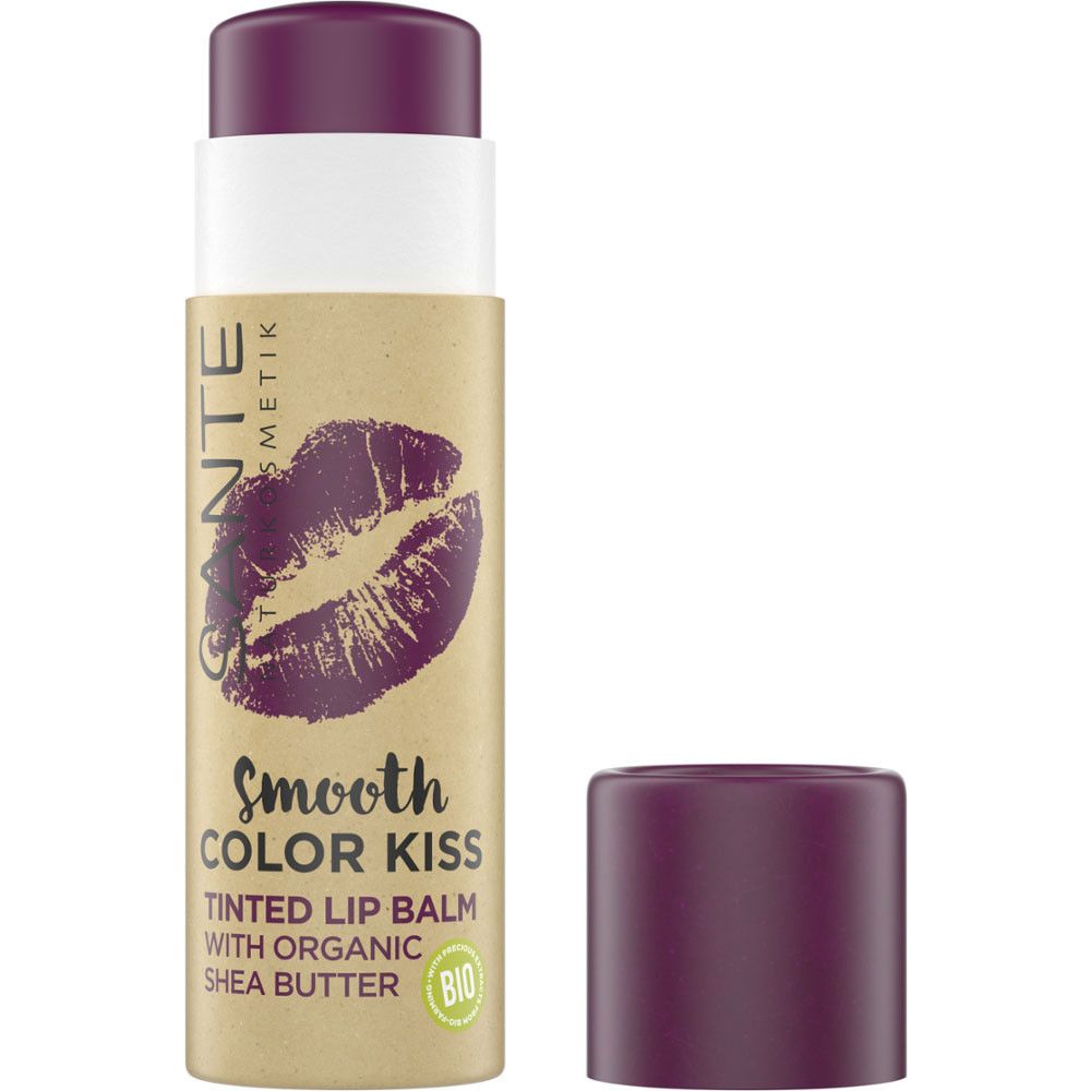 SANTE - Smooth Colour Kiss Lippenbalsam - 03 Soft Plum