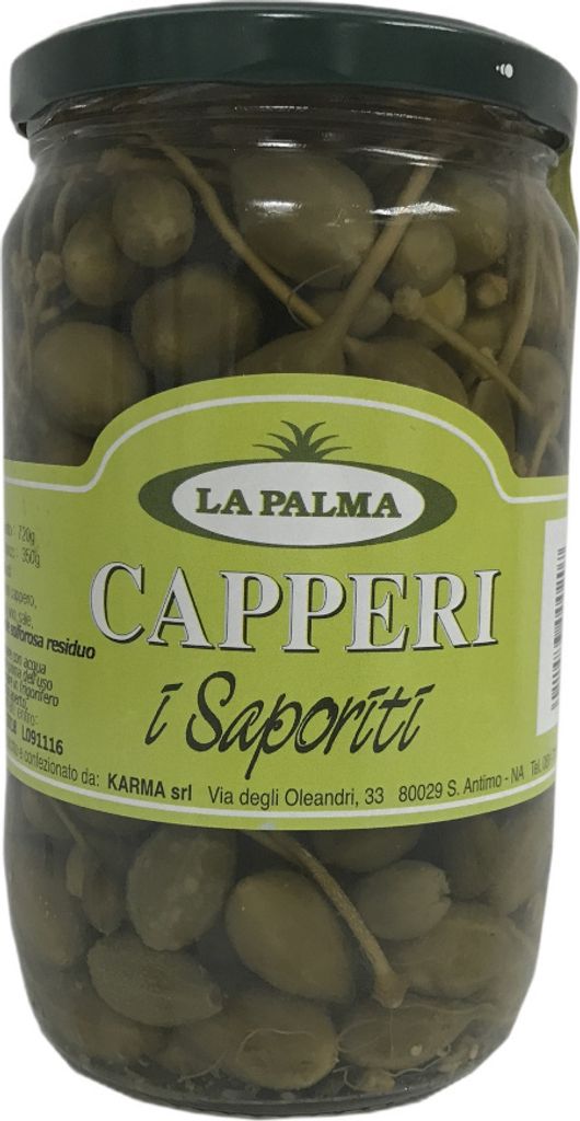 Saporiti capers 720g - La Palma