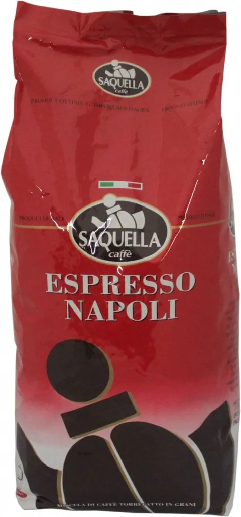 Saquella Caffè Espresso Napoli coffee blend whole beans 1 kg.