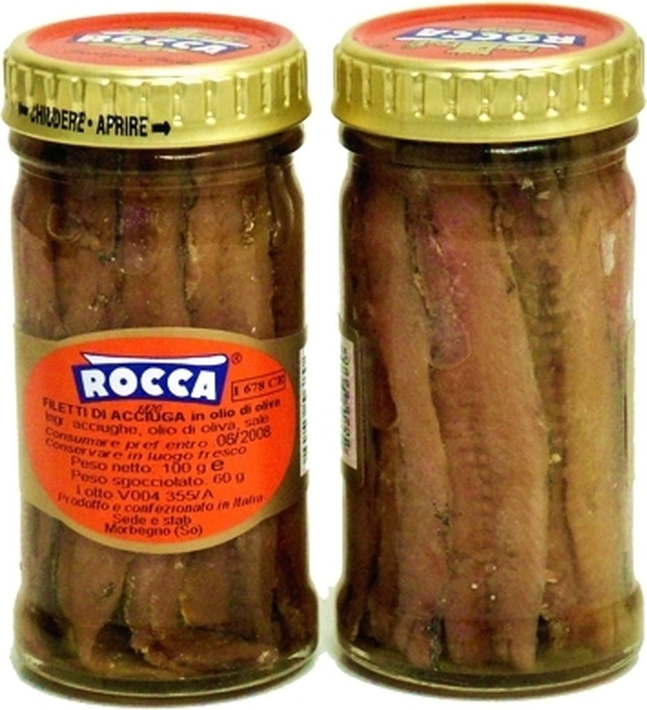 Sardellen Filets in Olivenöl 106 ml. - Rocca
