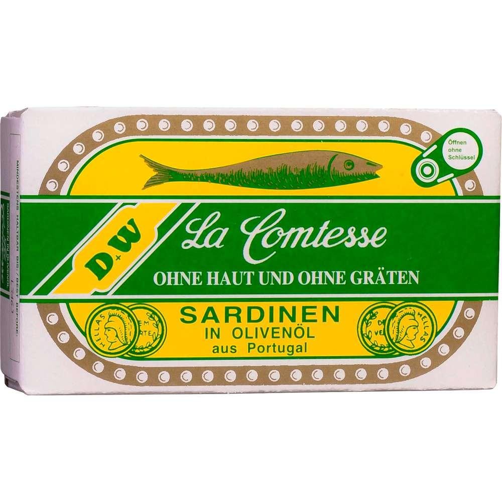 Sardines, without skin & bones
