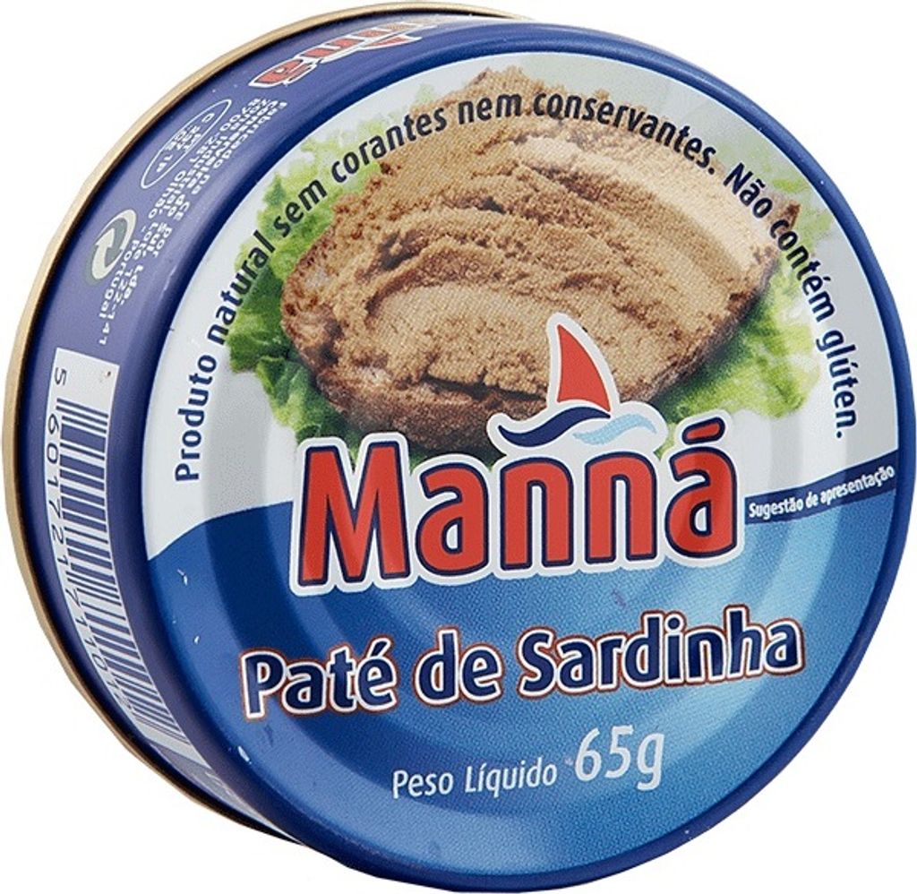 Sardinenpastete 65g von Manna aus Portugal