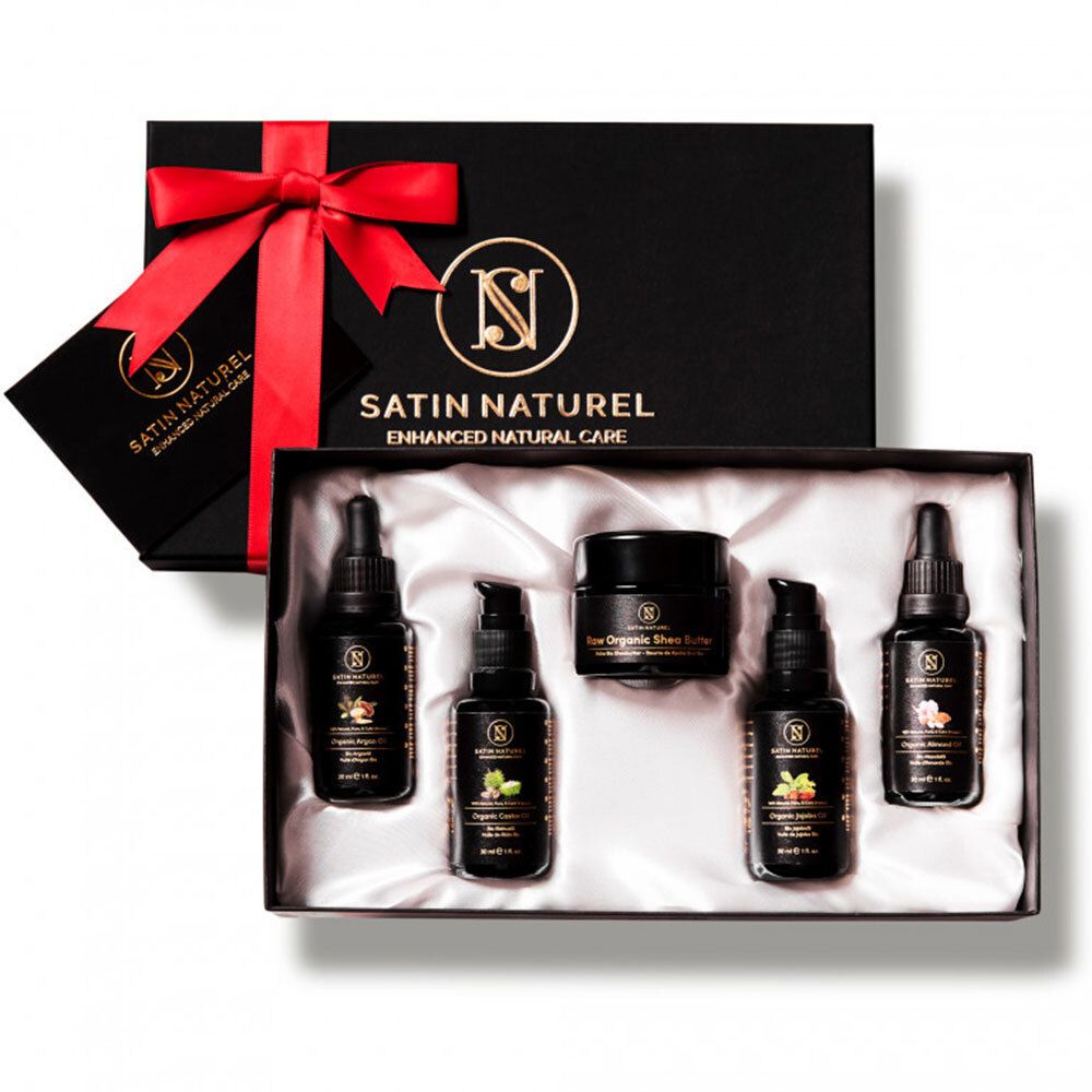 SATIN NATUREL Organic Natural Body Gift Set 150 ml