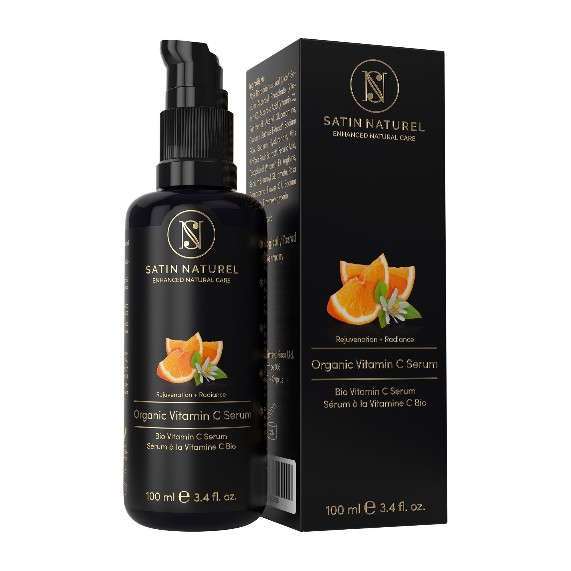 SATIN NATUREL BIO Vitamin C Serum 100 ml