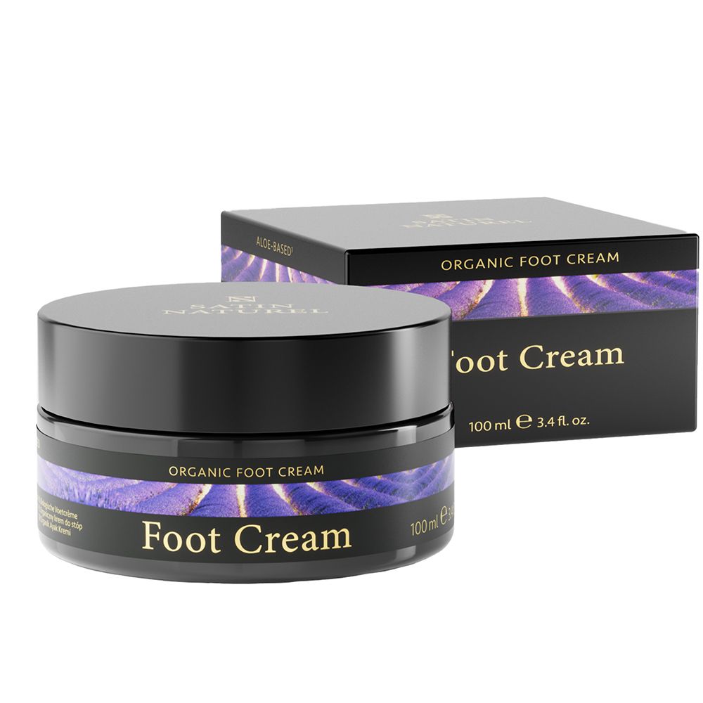 SATIN NATUREL Shea foot cream organic 100 ml