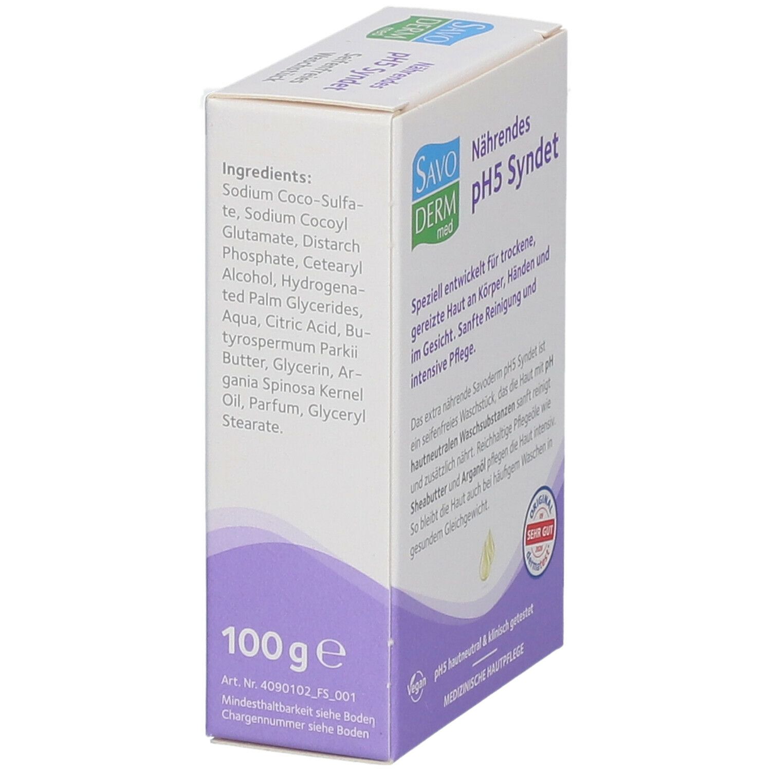 SAVODERM Med Nourishing pH5 Syndet