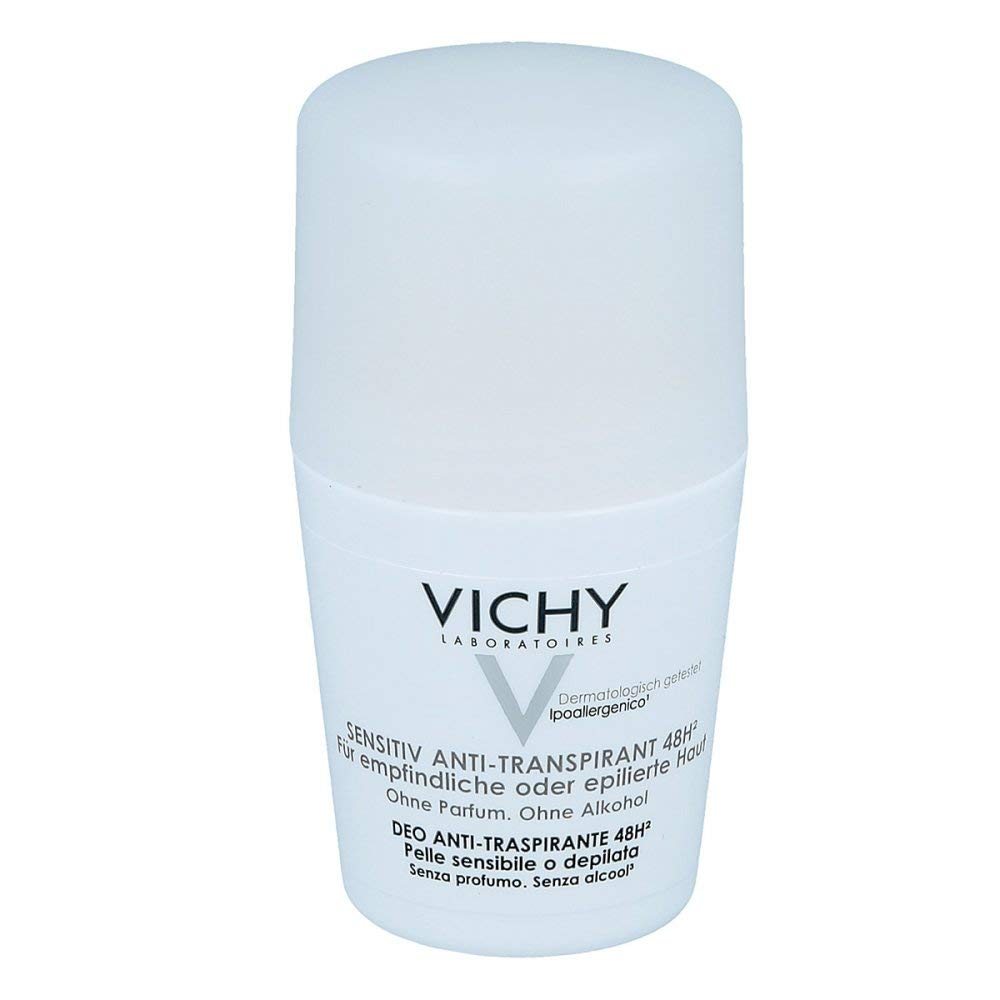 VICHY Deo Roll-On Sensitive Antiperspirant 48 Hours 50 ml