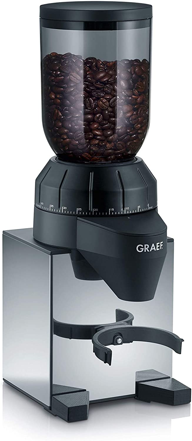 Graef CM820EU Stainless Steel Coffee Grinder 200 Grams
