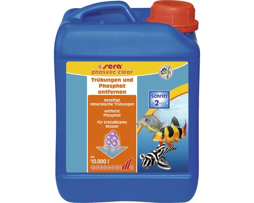 Pollutant remover sera phosvec-clear 2500 ml