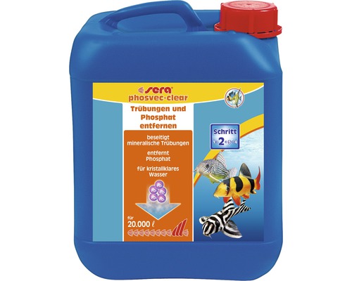 Pollutant remover sera phosvec-clear 5000 ml