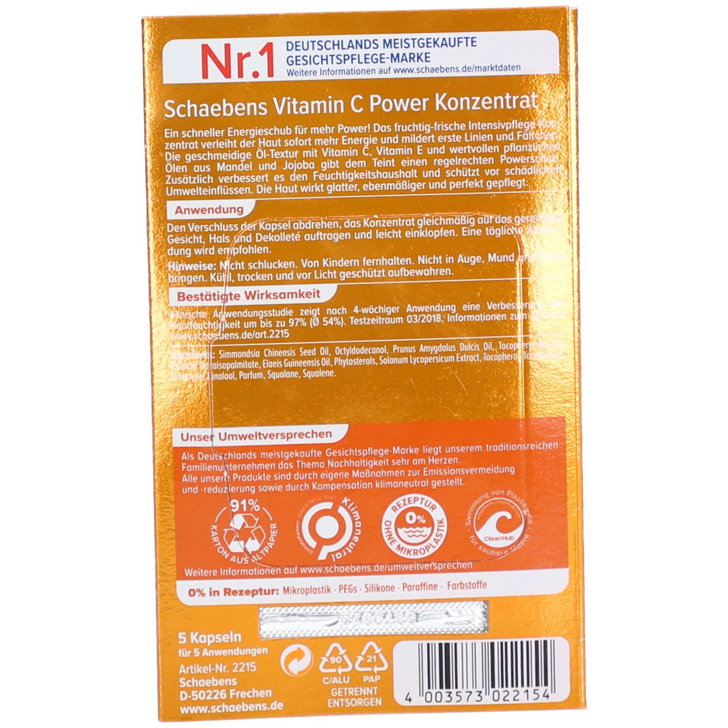 Schaebens Vitamin C POWER CONCENTRATE