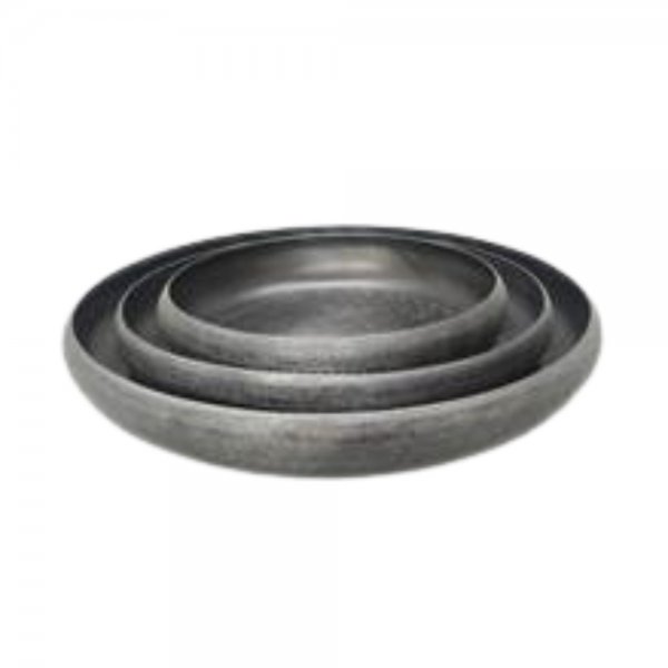 Bowl aluminum graphite matt (37cm) from LAMBERT
