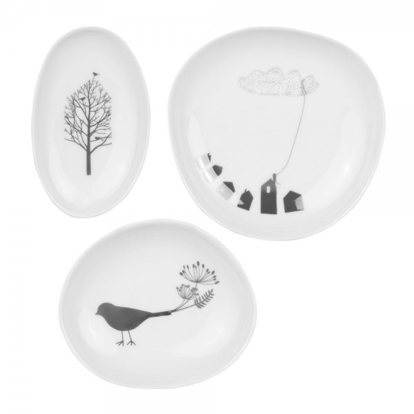 Wonderland birdhouse bowl set fromräder Design
