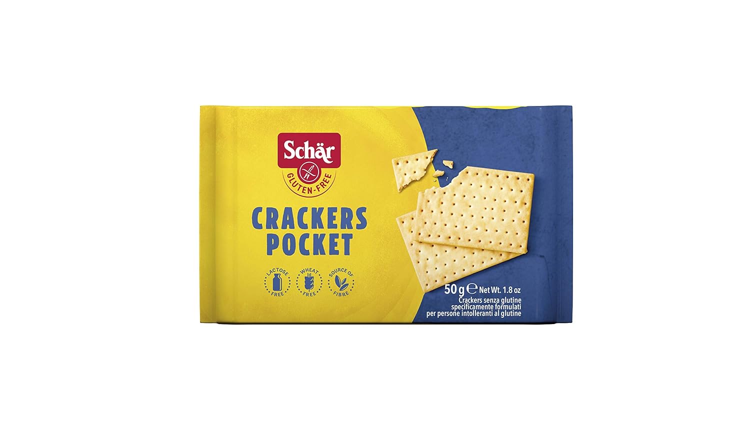 Schär Crackers Pocket Gluten Free 150 g (3 x 50 g)