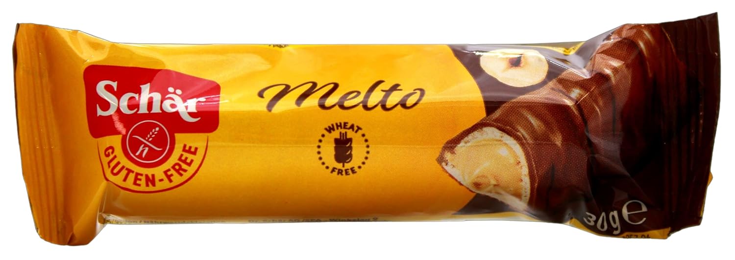 Schär Gluten-Free Melto Chocolate Bar, 1 x 750 g (Pack of 25, 30 g)