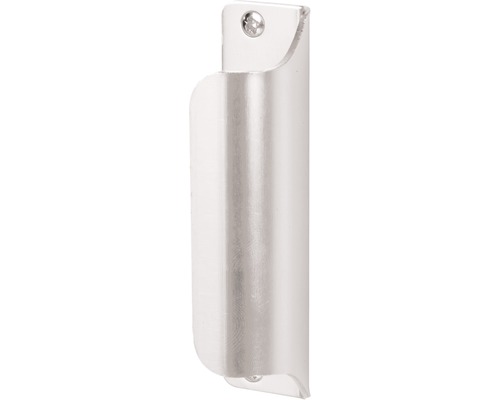 Sliding door handle aluminum coated white