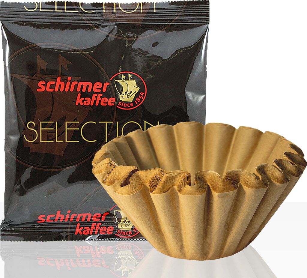 Schirmer Selection Anniversary 42 x 70g ground coffee + 50 basket filters, service package