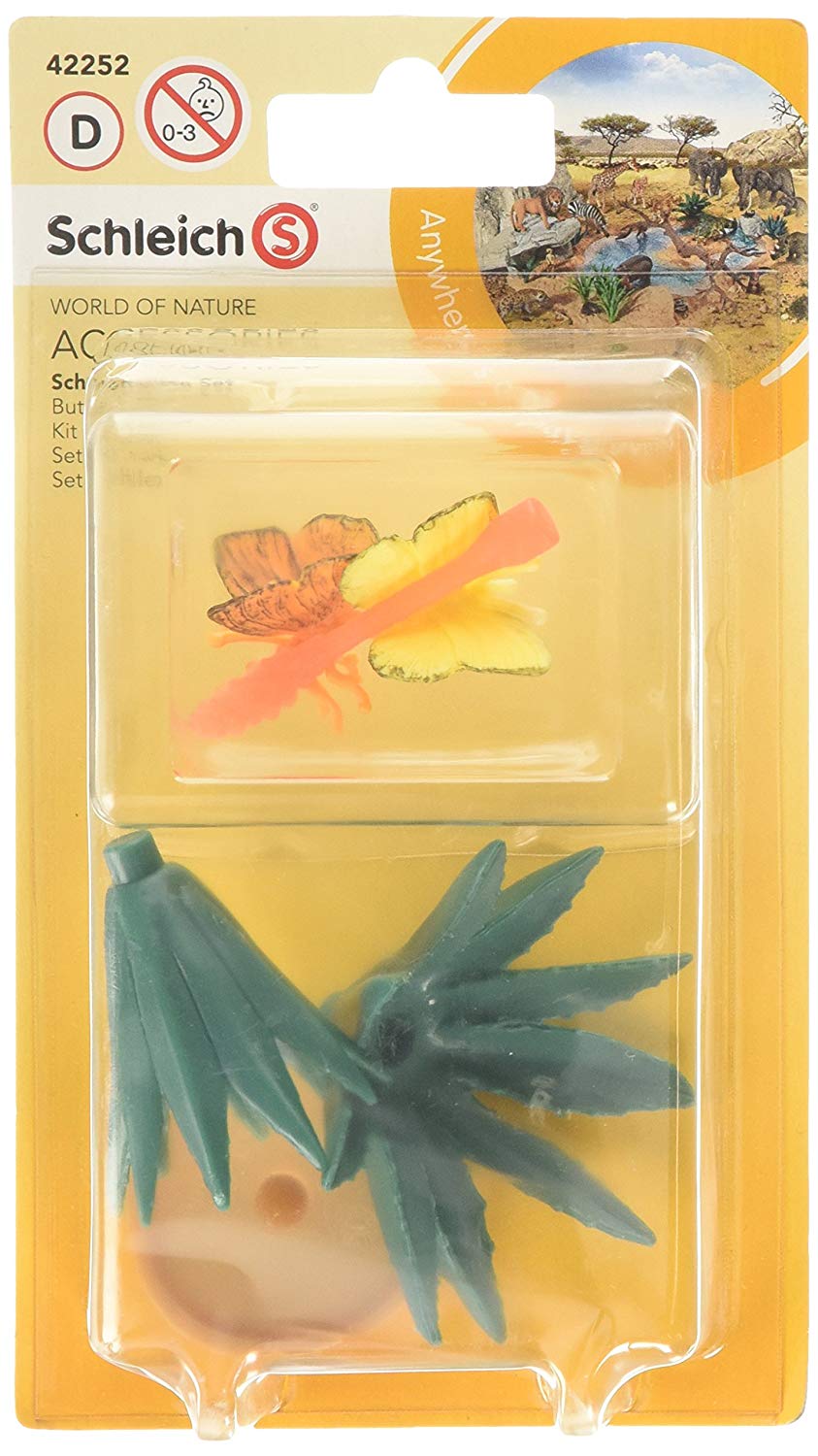 Schleich 42252 Toy Figure Accessories Butterfly Set