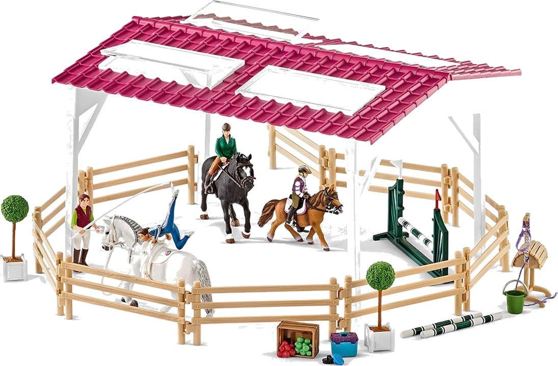 Schleich 42403 Riding School With Pick-Up And Pendant