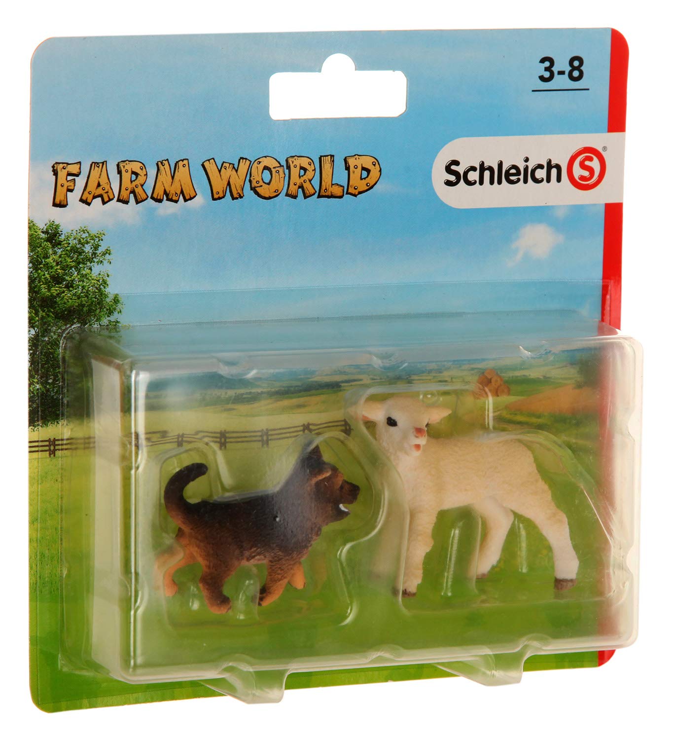 Schleich Kids Farm World Plastic Colourful Farm Life 2Pack2 87391