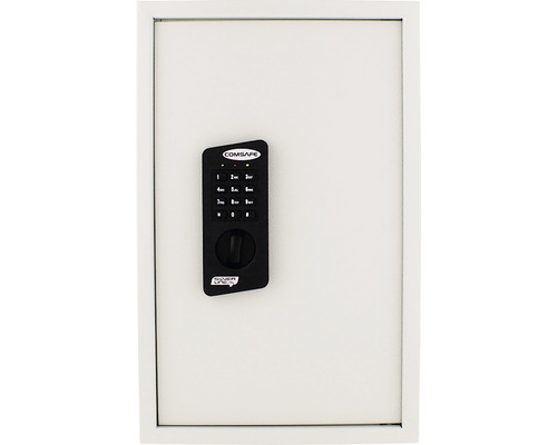 Rottner Keytronic 100 key safe with electronic lock, light gray