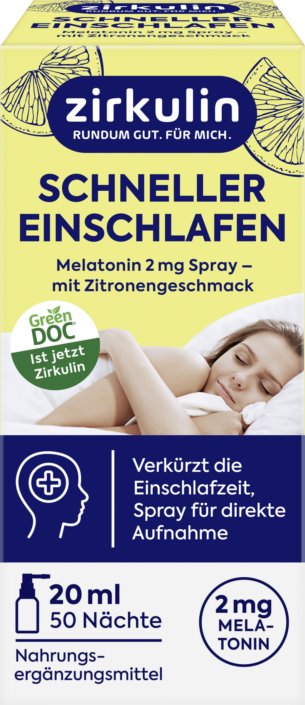 Zirkulin Fall asleep faster spray