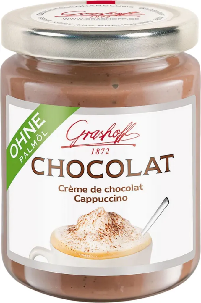 Schoko-Creme CHOCOLAT Cappuccino von Grashoff, 250g